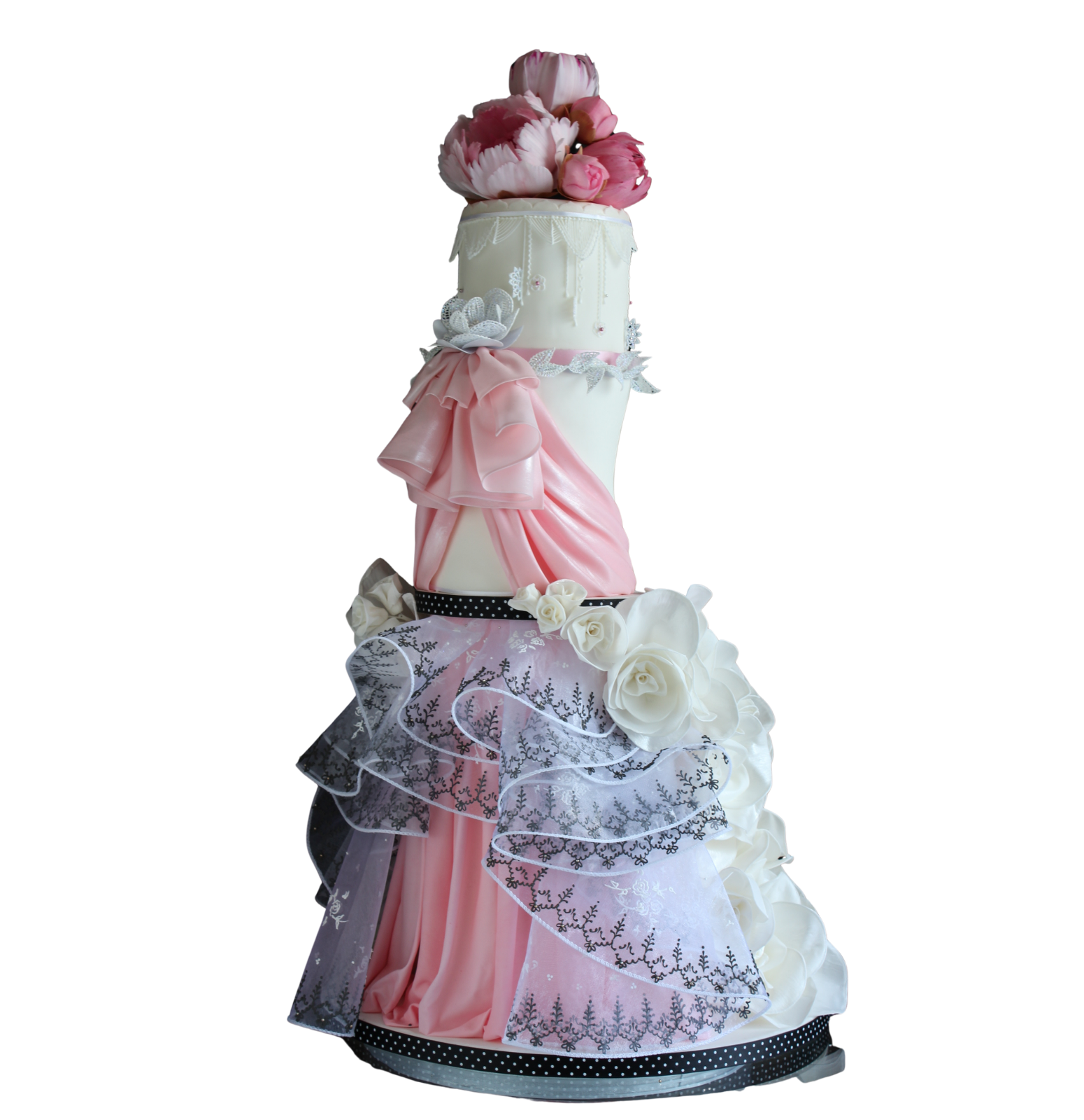 ウェディングシュガーケーキ作品